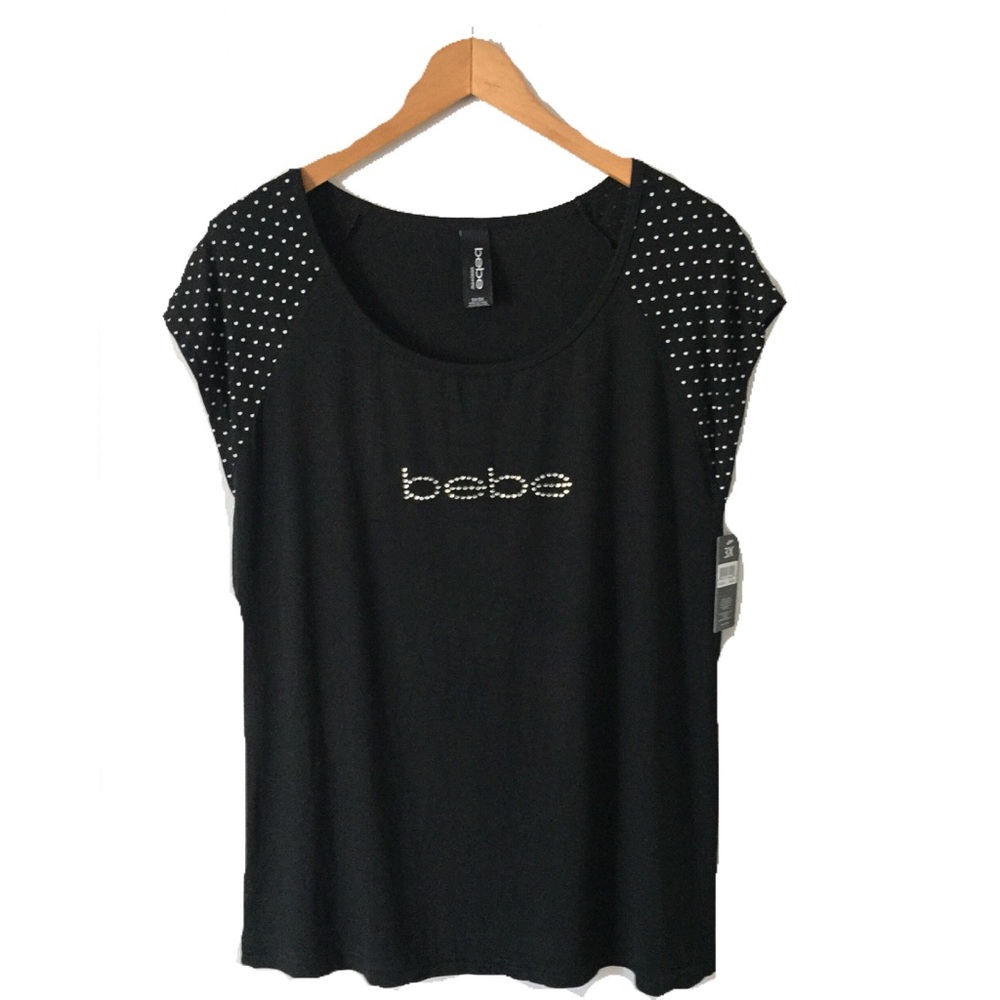 bebe Black Sleep Shirt Pajamas